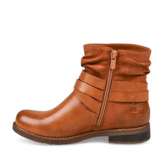 Bottines COGNAC MERRY SCOTT