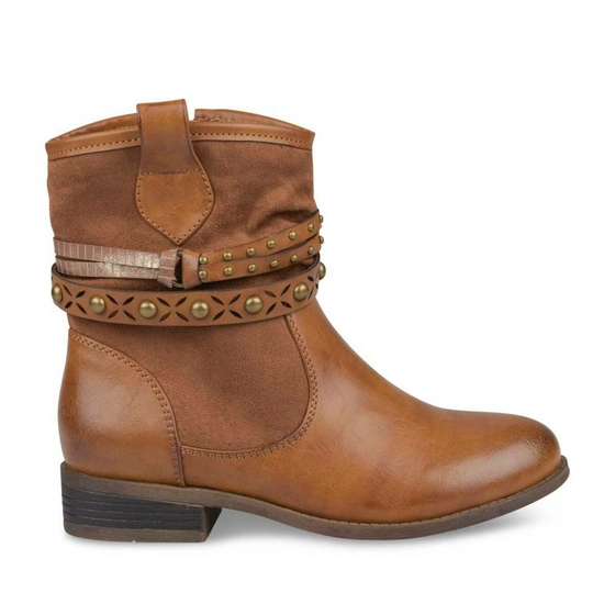 Ankle boots COGNAC MERRY SCOTT