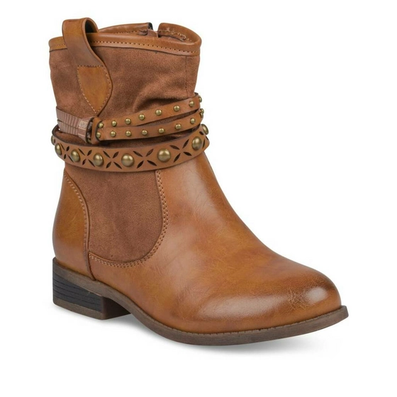 Ankle boots COGNAC MERRY SCOTT