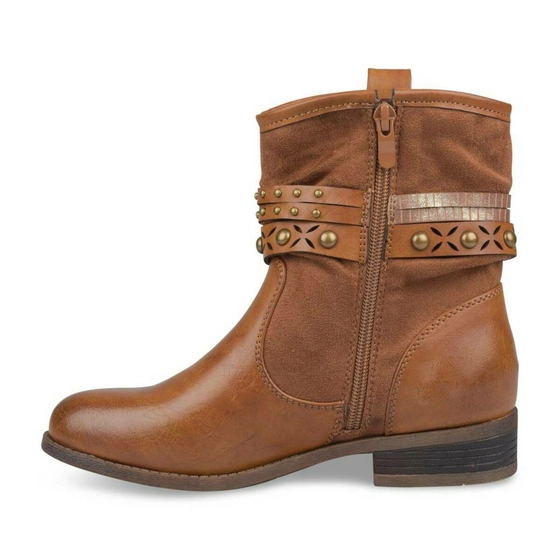 Ankle boots COGNAC MERRY SCOTT