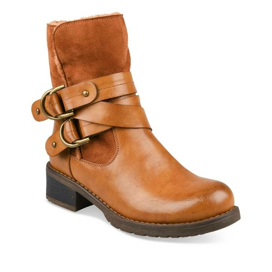 Ankle boots COGNAC MERRY SCOTT