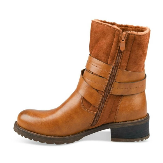 Ankle boots COGNAC MERRY SCOTT