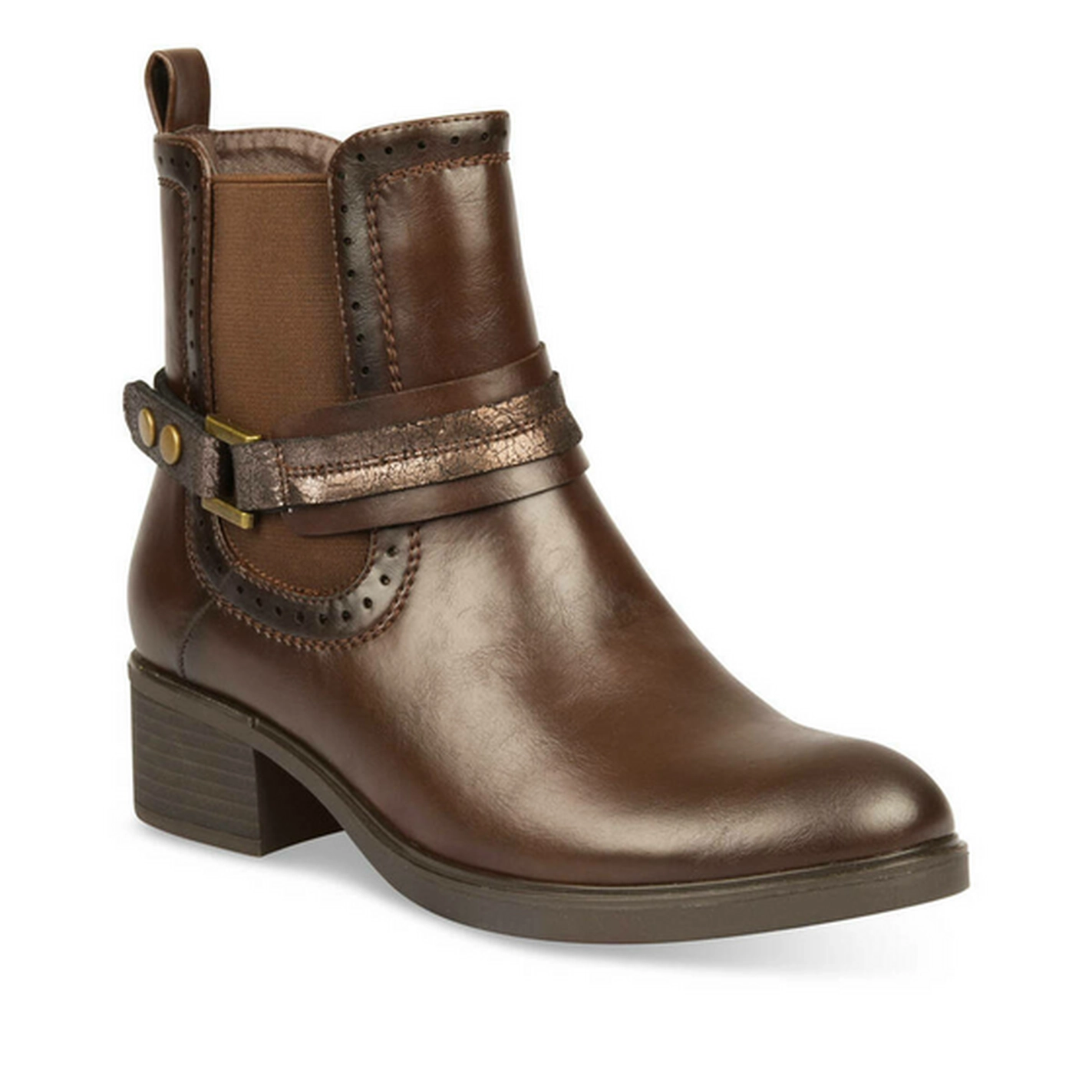 Bottines MARRON MERRY SCOTT