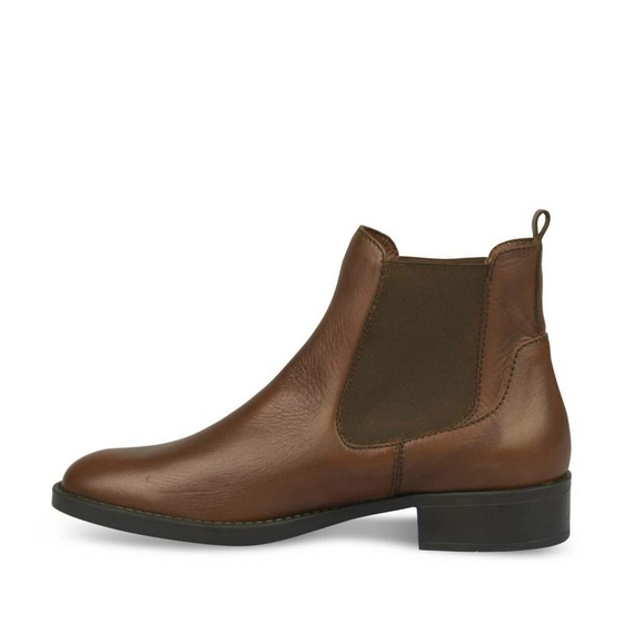 Bottines COGNAC MEGIS ELEGANT