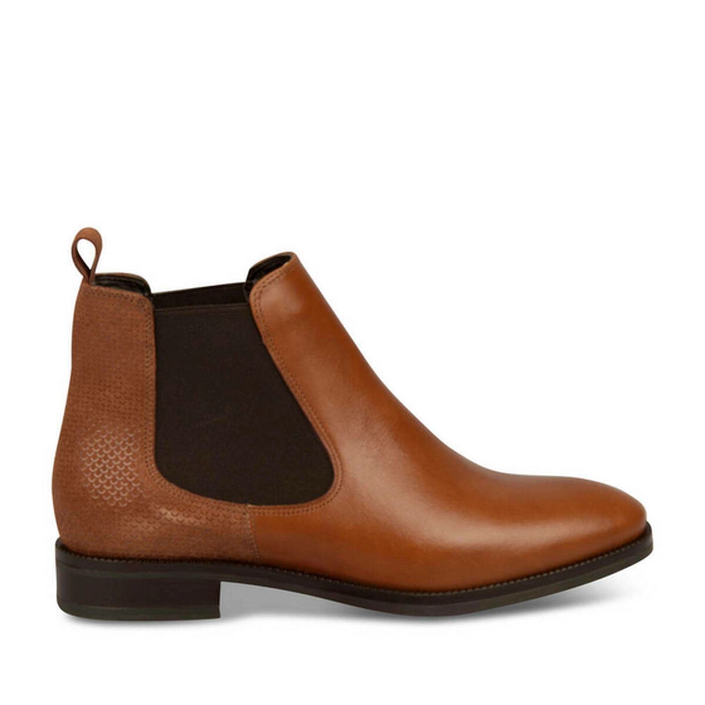 Bottines COGNAC MEGIS ELEGANT