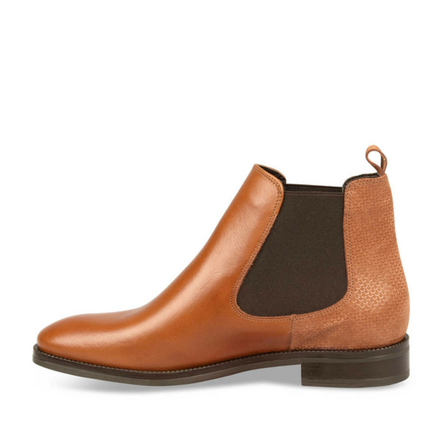 Bottines COGNAC MEGIS ELEGANT