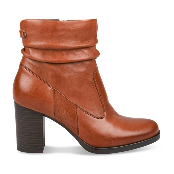 Ankle boots COGNAC MEGIS ELEGANT