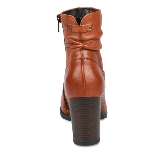 Ankle boots COGNAC MEGIS ELEGANT