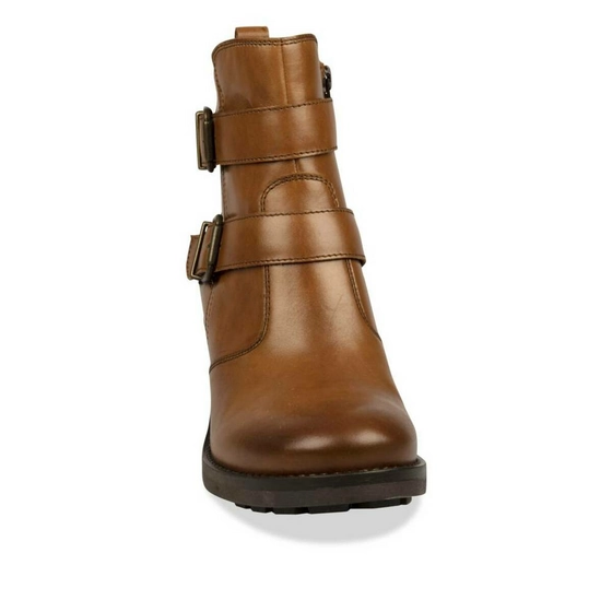 Bottines MARRON MEGIS ELEGANT