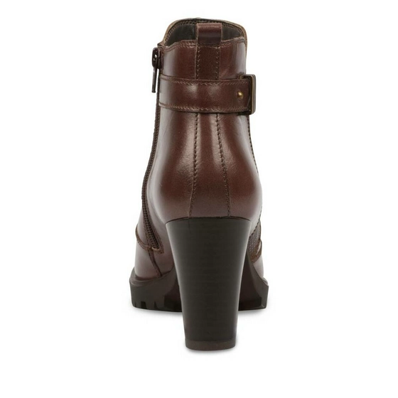 Bottines MARRON MEGIS ELEGANT