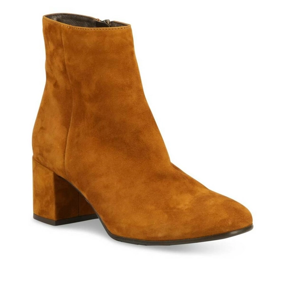 Ankle boots COGNAC MEGIS ELEGANT