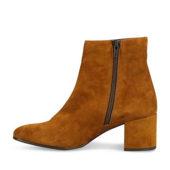 Ankle boots COGNAC MEGIS ELEGANT