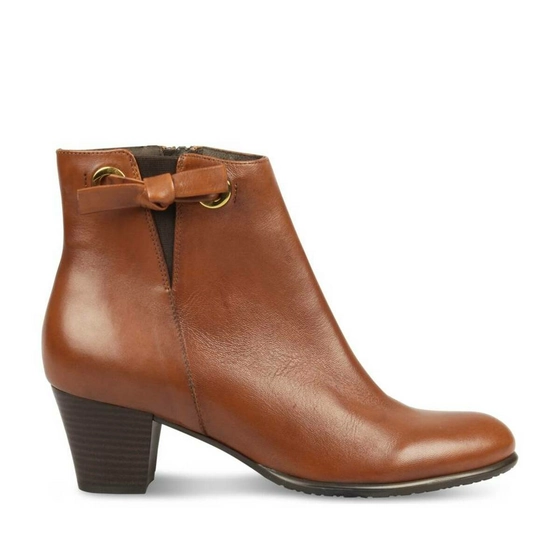 Ankle boots COGNAC MEGIS ELEGANT