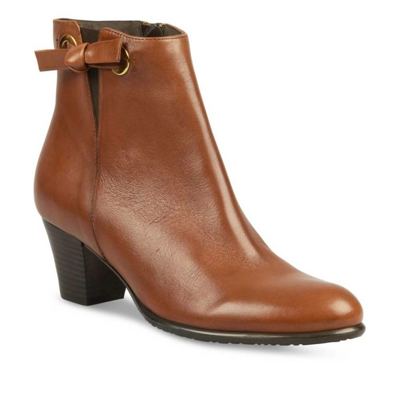 Bottines COGNAC MEGIS ELEGANT