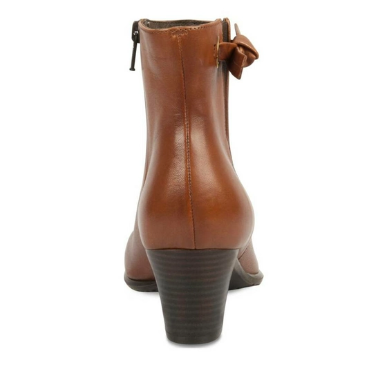 Bottines COGNAC MEGIS ELEGANT