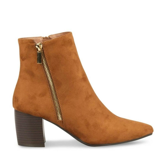 Ankle boots COGNAC SINEQUANONE