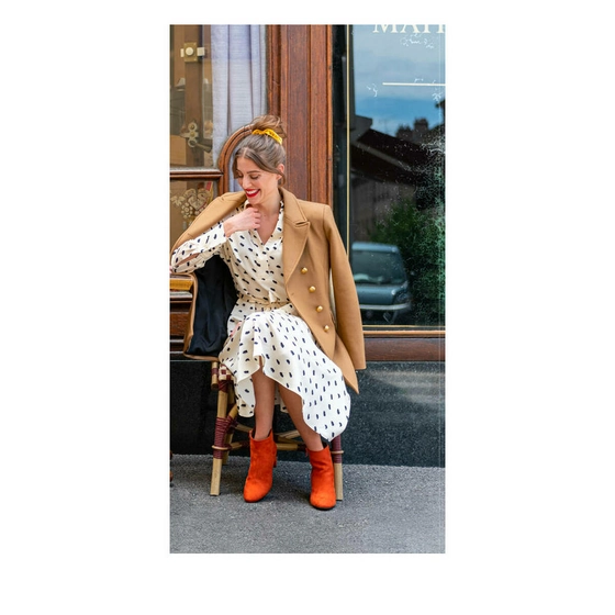 Ankle boots ORANGE SINEQUANONE