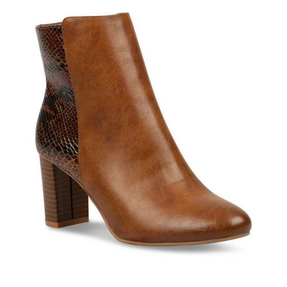 Ankle boots COGNAC SINEQUANONE