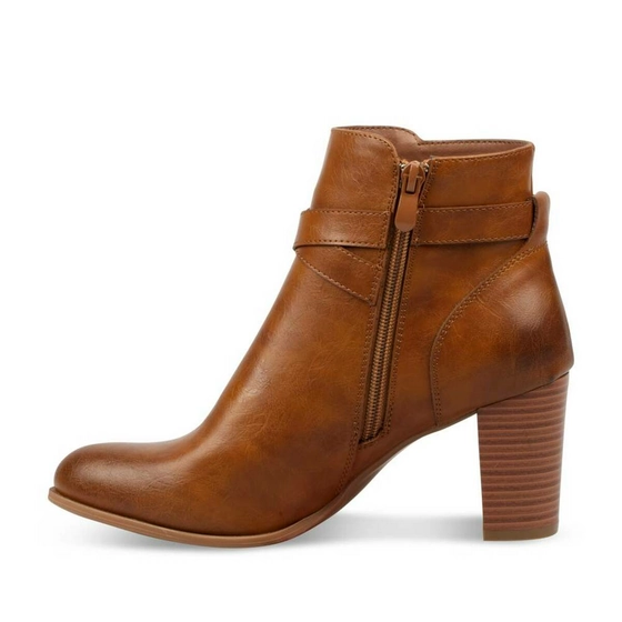 Ankle boots COGNAC MY BOTEGA