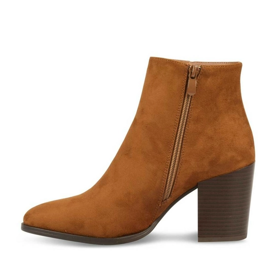 Ankle boots COGNAC SINEQUANONE