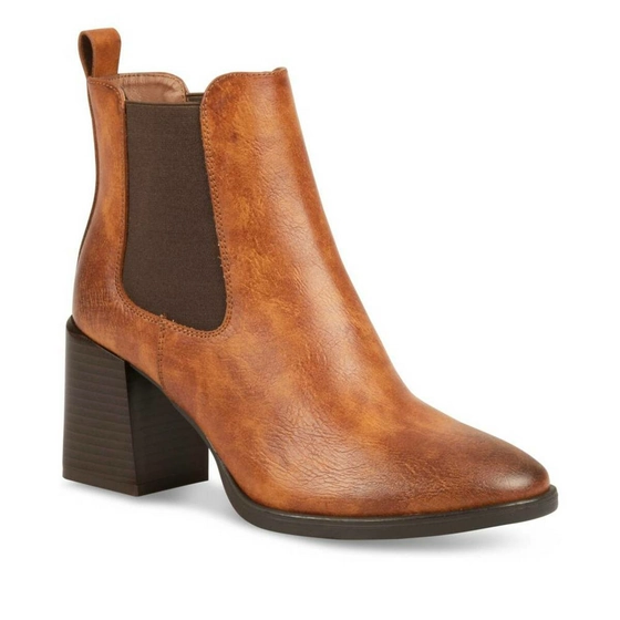 Ankle boots COGNAC SINEQUANONE