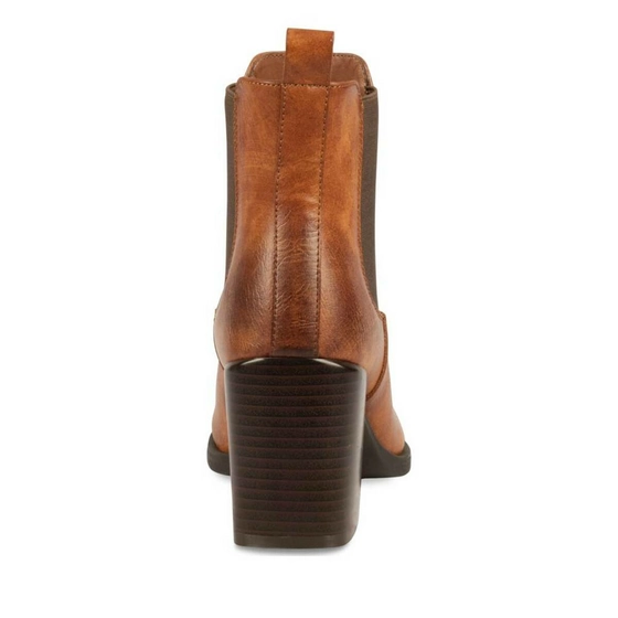 Ankle boots COGNAC SINEQUANONE