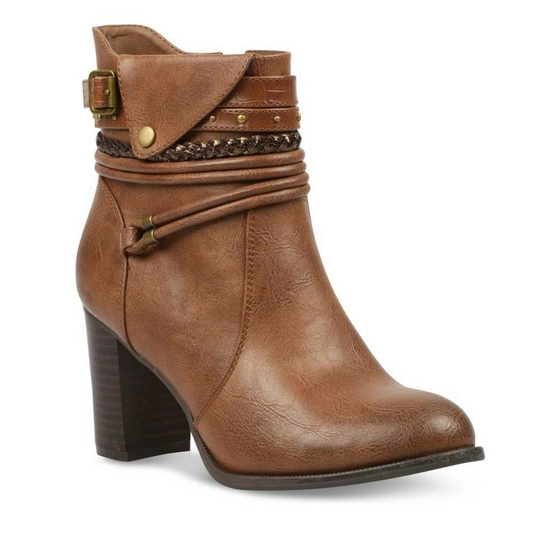 Ankle boots COGNAC MY BOTEGA