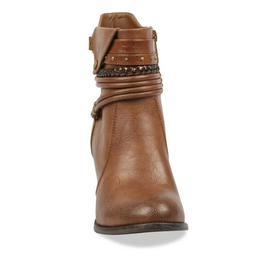 Ankle boots COGNAC MY BOTEGA