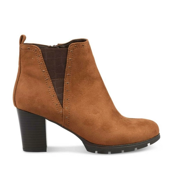 Bottines COGNAC NEOSOFT FEMME