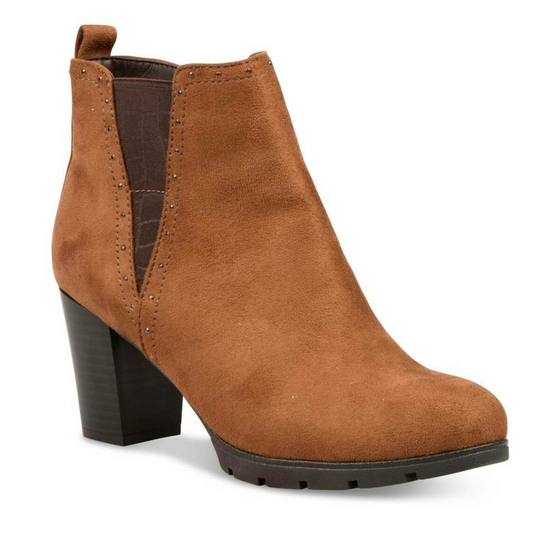 Bottines COGNAC NEOSOFT FEMME