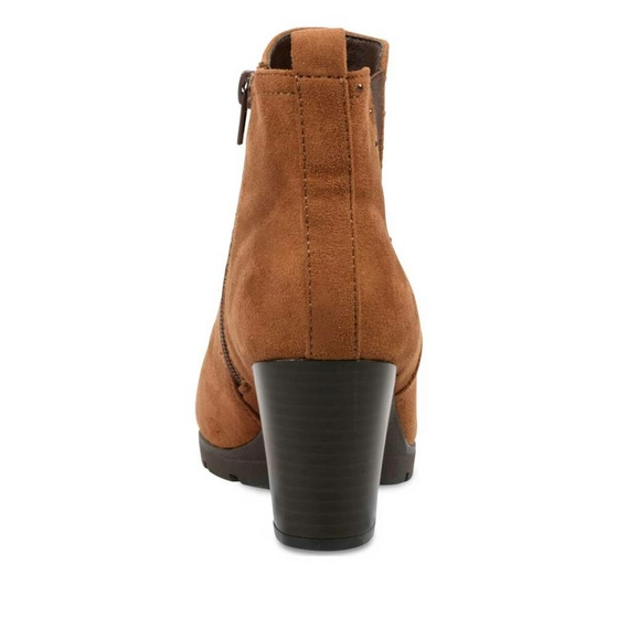 Bottines COGNAC NEOSOFT FEMME