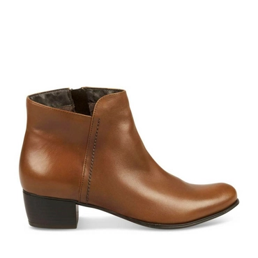 Ankle boots COGNAC MEGIS ELEGANT