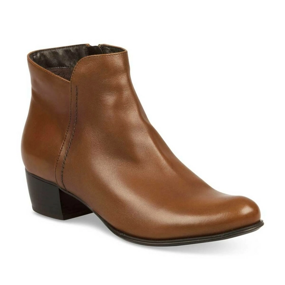 Ankle boots COGNAC MEGIS ELEGANT