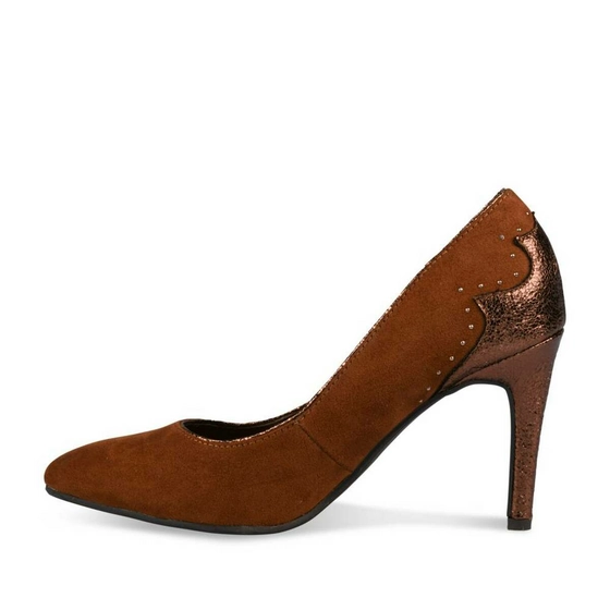 Escarpins COGNAC GRANDS BOULEVARDS