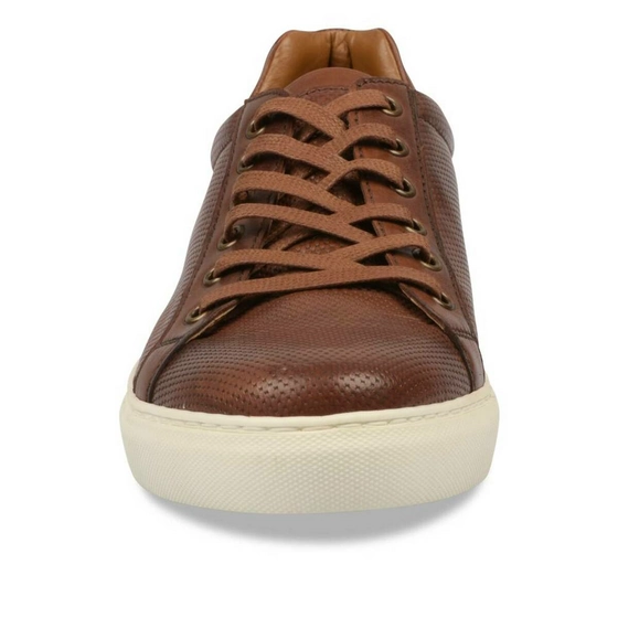 Sneakers BROWN DENIM SIDE CUIR