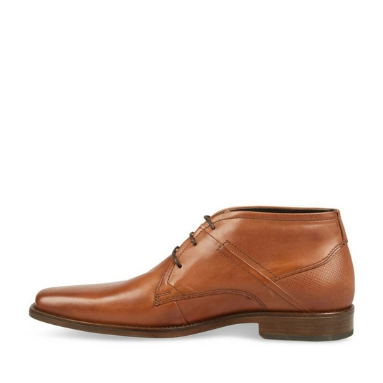 Bottines MARRON B-BLAKE CUIR