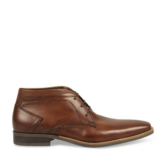 Bottines MARRON B-BLAKE CUIR