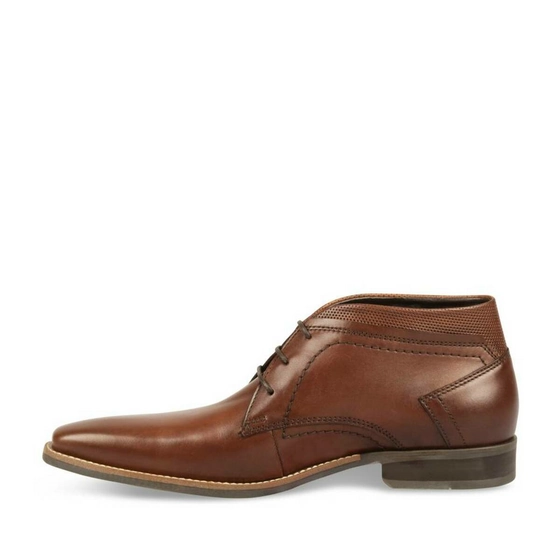 Bottines MARRON B-BLAKE CUIR