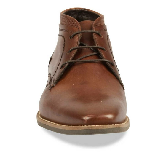 Bottines MARRON B-BLAKE CUIR