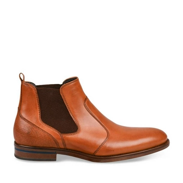 Ankle boots COGNAC B-BLAKE CUIR