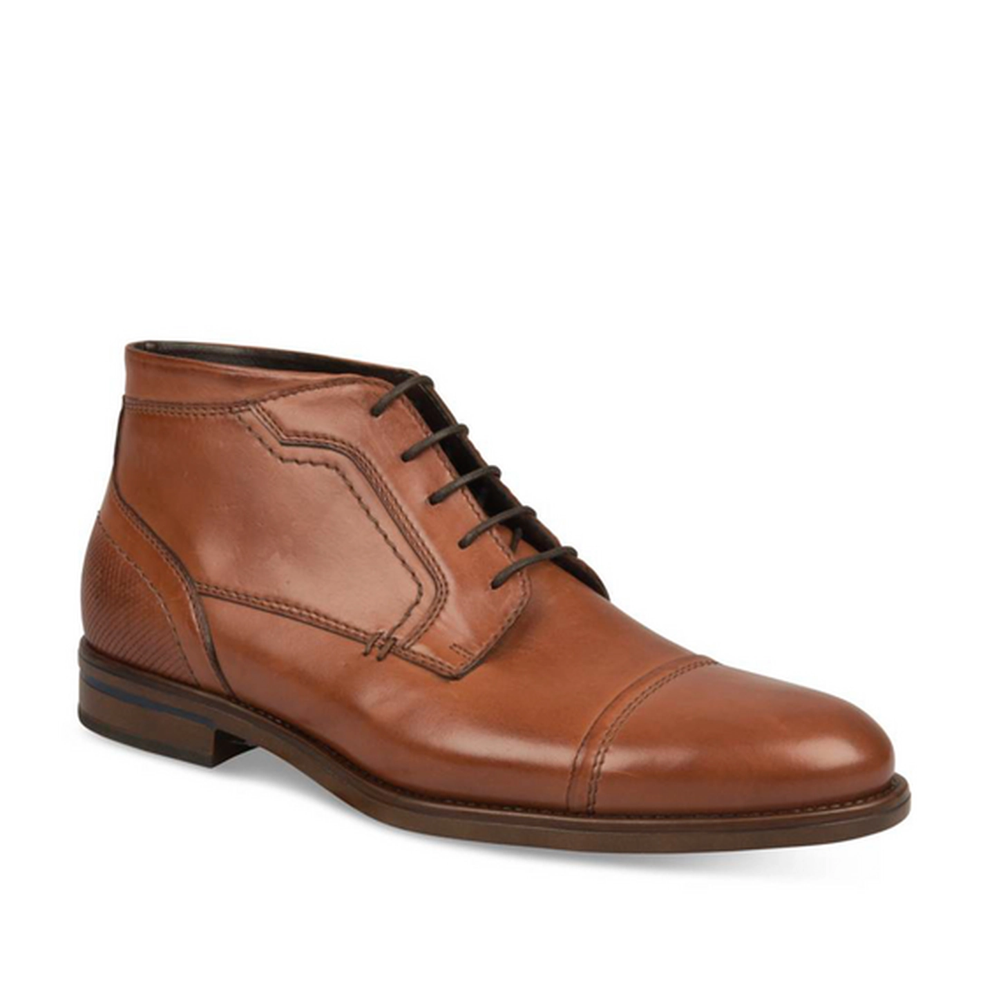 Bottines MARRON B-BLAKE CUIR