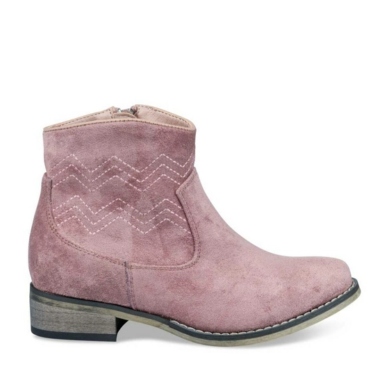 Ankle boots PINK LOVELY SKULL