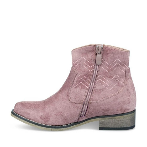 Ankle boots PINK LOVELY SKULL