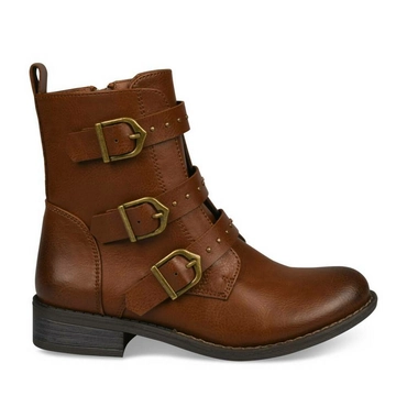 Bottines COGNAC LOVELY SKULL