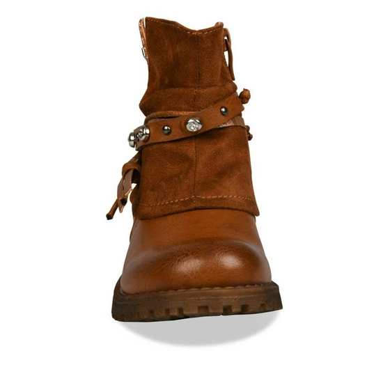 Bottines MARRON LOVELY SKULL