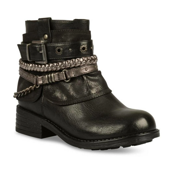 Bottines NOIR LOVELY SKULL