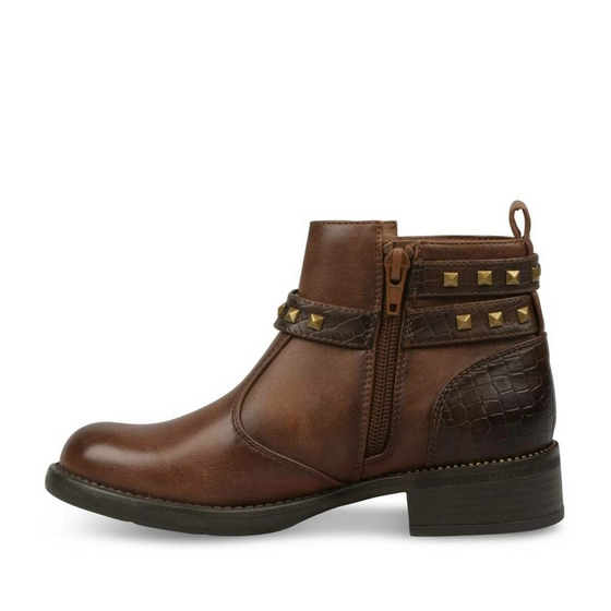 Ankle boots BROWN LOVELY SKULL