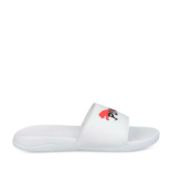 Slides WHITE PUMA Popcat 20 Csp