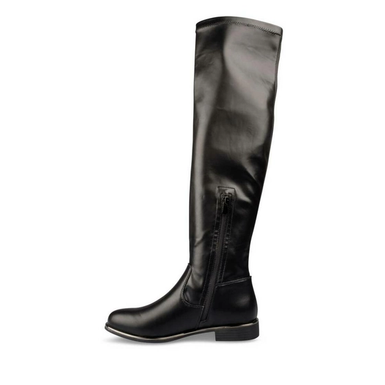 Thigh-High Boots BLACK MERRY SCOTT