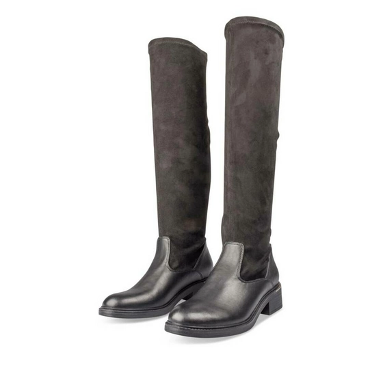 Thigh-High Boots BLACK MERRY SCOTT